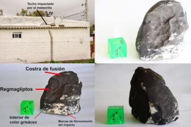 Uruguay: Thiên thạch rơi xuyên nhà, đồ đạc nát vụn
